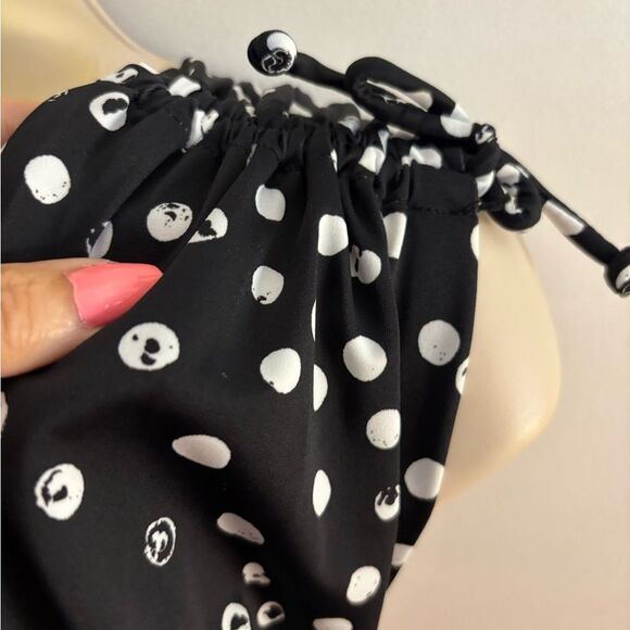 New Kim Gravel Swimsuits For All Polka Dot Swim Dress Sz 16 - Picture 7 of 8
